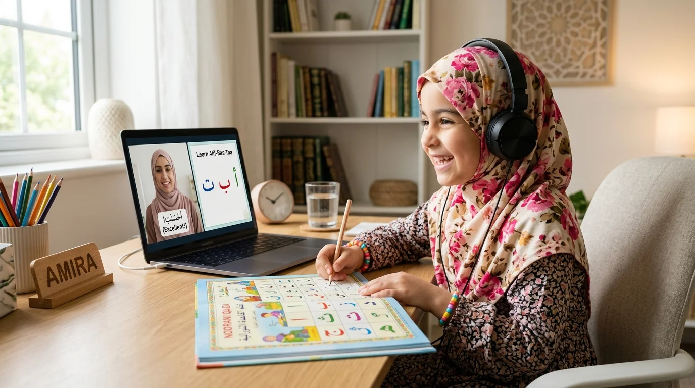 How Long Does It Take a Child to Finish Madani and Noorani Qaida Online